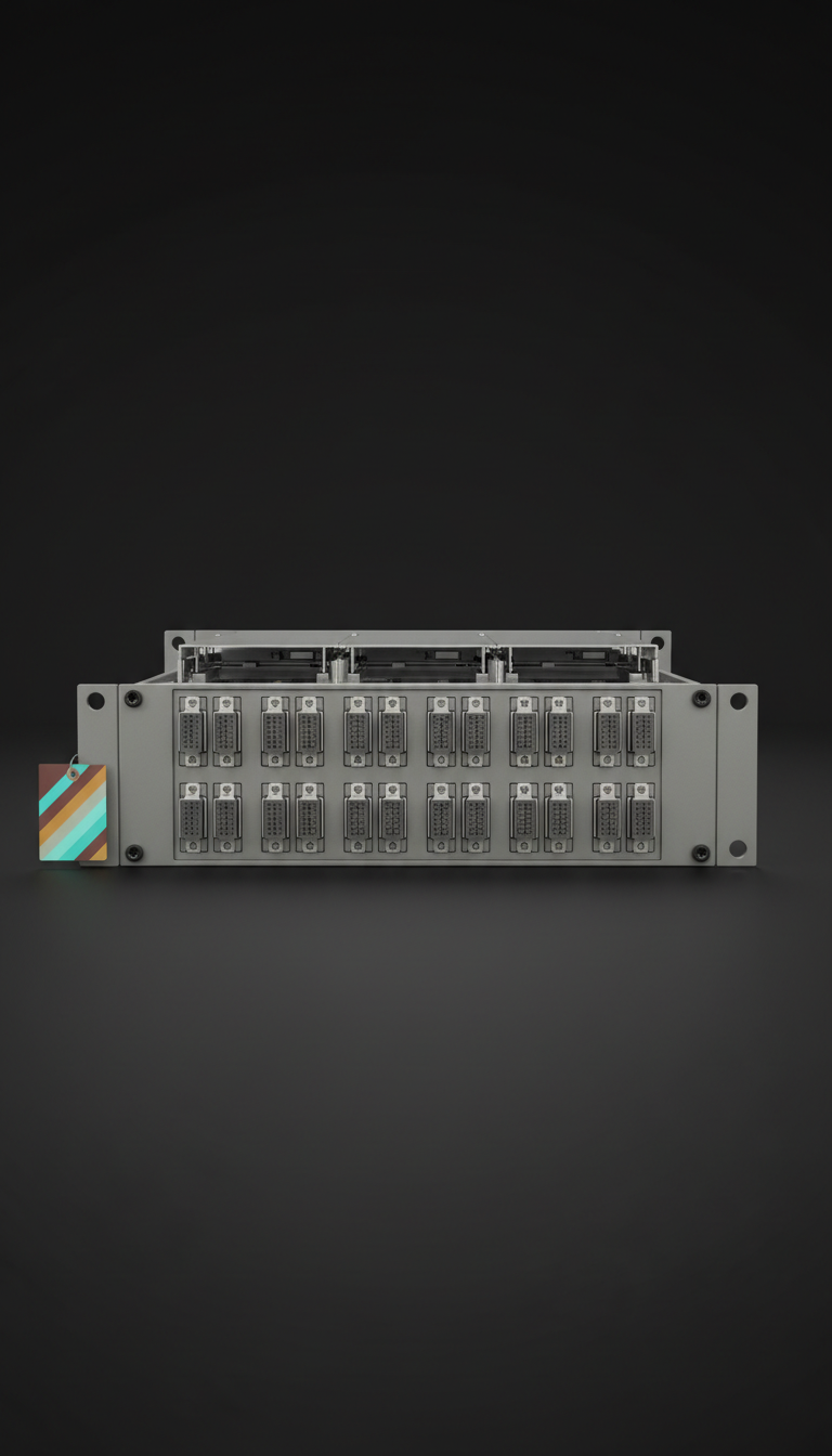 Rack-Mount Patch Panel Steel Housing