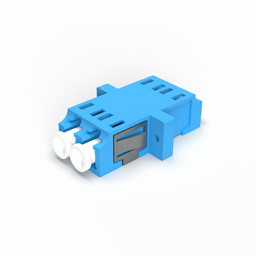 Fibre optic LC Adaptor Blue, simplex and duplex - SX, DX MM Single Mode