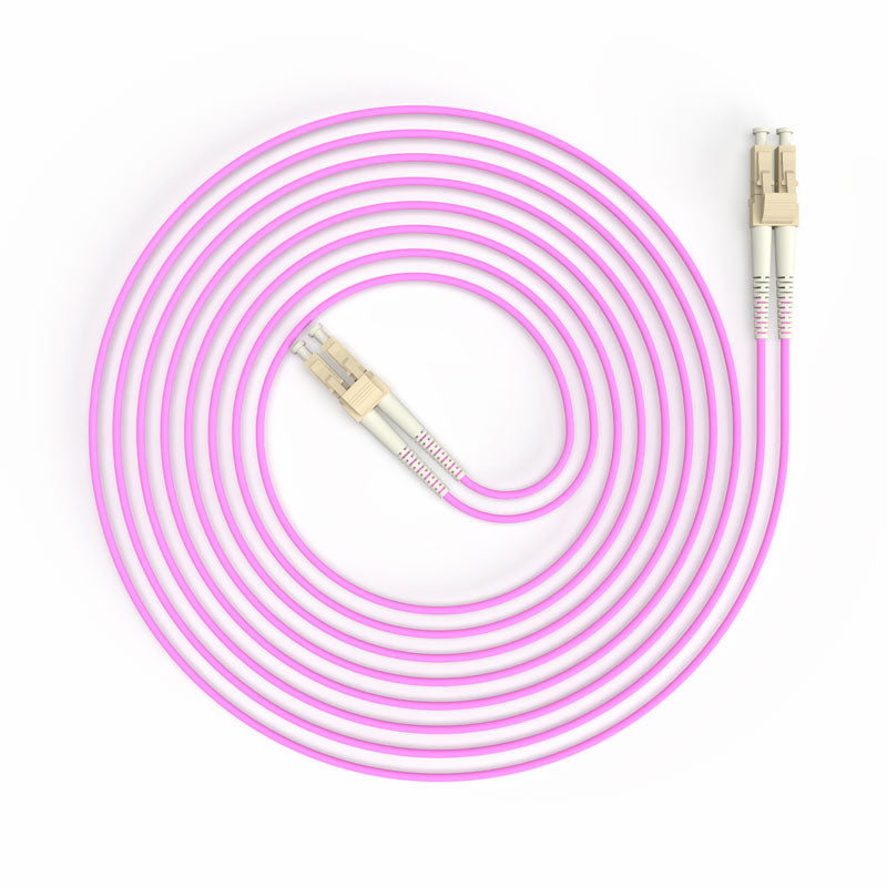 Fibre optic Duplex patch cord OM4 LC - LC | SC - SC | LC - SC Multi Mode MM